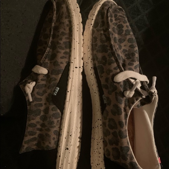 💜HEY DUDE* WENDY JUNGLE BROWN LADIES SZ9💜 - Picture 7 of 12